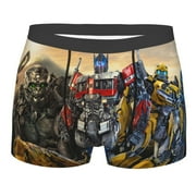 Men's Transformers Boxer Briefs Soft Comfort Breathable Underwear